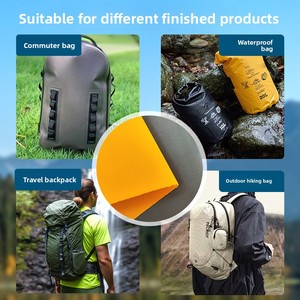 <span class=keywords><strong>Film</strong></span> TPU 420D 0,5 mm Double Face Jacquard Givré Brillant Imperméable Ripstop Écologique Ignifuge Accessoires Auto Sac OEM - Product Image 2