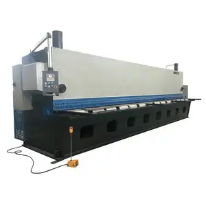 E21S 25*4000 Machine de découpe de plaques métalliques à guillotine hydraulique 6 mètres de long Machine de cisaillement de plaques de fer