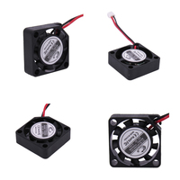 Ventilateur de refroidissement 1 pouce, 5v, 12v, 3.7v DC, à grande vitesse, basse puissance, Micro sans balais, 20mm x 20x06mm
