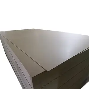 best price laminated wood mdf board white melamine wood MDF