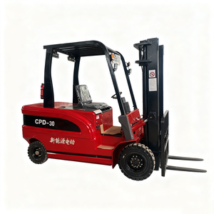 Pequeña carretilla elevadora eléctrica de 3 toneladas con componente de motor central de envío rápido de calidad confiable para maquinaria de construcción - Product Image 5