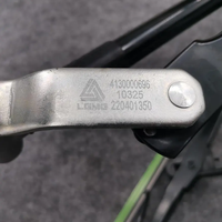4130000698 4130000949 4130000950 4130000696 Lame d'essuie-glace en plastique pour camion minier LGMG Mt86 Mt96 Essuie-glaces de pare-brise