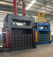Presse à balles hydraulique pour déchets plastiques usagés