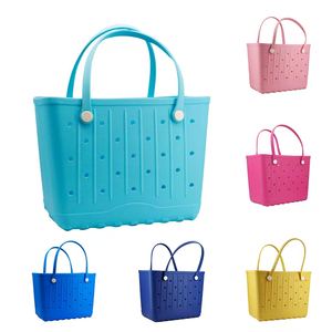 Sac de plage en EVA imperméable portable de grande capacité, sac de rangement en EVA, sac de shopping unisexe en EVA - Product Image 4