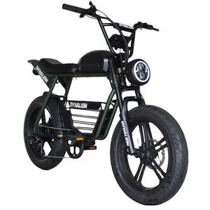 Bicicleta Eléctrica <span class=keywords><strong>Etro</strong></span> Sport con Motor Trasero, Llantas Anchas de Litio, Frenos de Disco Hidráulicos de Acero, Asiento Largo y Estable para Ciudad - Product Image 4