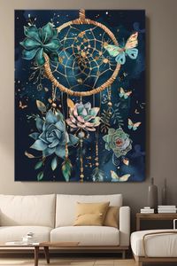 COOLEVE personnalisé carré AB bricolage diamant peinture classique <span class=keywords><strong>attrape</strong></span>-rêves fleur Animal Portrait pour adulte décor à la maison pour la Saint-Valentin - Product Image 3