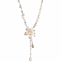 Collier pendentif croix gothique, collier ras du cou à franges multicouches pour femmes, style grunge audacieux