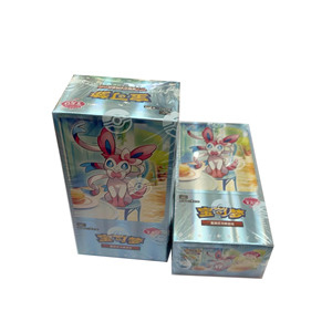 KY 2025 Última venta como Hot Cakes pokemoned Chinois GEM Pack vol 2 TCG Juegos original Rare Foil Card Pokemoned Booster Box - Product Image 2