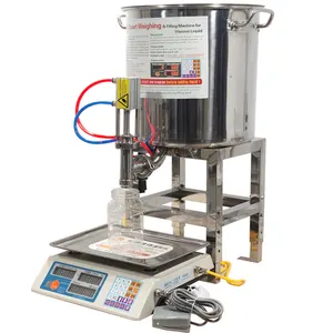 33L kapasiteli varil ile bal su yağı için otomatik kantitatif dolum makinesi 50-5000g aralığı sıvı ağırlık dolgu