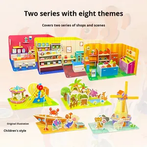 <span class=keywords><strong>Bloques</strong></span> <span class=keywords><strong>de</strong></span> Construcción <span class=keywords><strong>de</strong></span> Papel 3D, Kit <span class=keywords><strong>de</strong></span> Casa, Rompecabezas <span class=keywords><strong>de</strong></span> Arquitectura, Juguete Educativo STEM <span class=keywords><strong>para</strong></span> Mayores <span class=keywords><strong>de</strong></span> 14 Años, Juego Creativo y Aprendizaje - Product Image 5