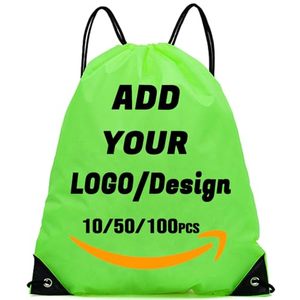 Custom <b>Drawstring</b> <b>Backpack</b> Personalized Bulk Sport Draw String Bags with Logo, Text, Design, Customized Promotional Items - Product Image 6