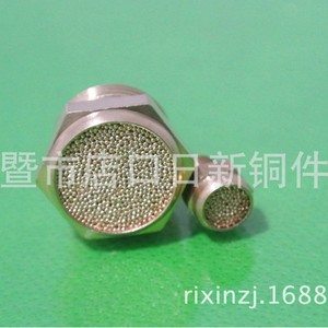 Nissin Silencer Bronze Pneumatic Muffler For Solenoid Valve Low Noise Connector - Product Image 5