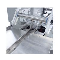 Machine d'emballage flow-pack haute largeur pour savon de toilette et bâtonnets glacés