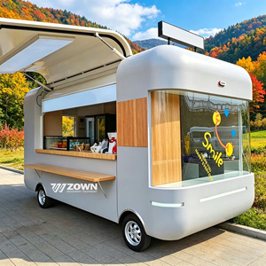 High Performance Electric Mobile Food Truck Coffee Cart Ice Cream Van For Street Snack Fast Food Vending With Full Kitchen - Product Image 3