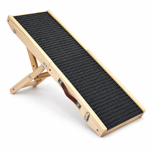 <span class=keywords><strong>Escalier</strong></span> pliable en bois réglable Zheng Xin pour animaux de compagnie, marchepied incliné pour canapé, idéal pour <span class=keywords><strong>chiens</strong></span> et chats de petite taille et âgés - Product Image 1