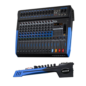 256 <span class=keywords><strong>DSP</strong></span> 효과 및 팬텀 파워 노이즈 캔슬링 기능 및 플러그 믹서를 갖춘 8/12/16 채널 DJ 믹서 사운드 보드 콘솔 - Product Image 5