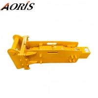 Adaptateur MS01 personnalisé en usine, attache rapide pour déchiqueteur d'excavatrice, brise-roche hydraulique pour mini-excavatrice de 1,5 à 3 tonnes