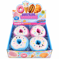 Jumbo Donut TPR Slow Rising Squishy Toy Soft Sensory Squeeze Stress Relief Fidget Toy Wholesale Bulk