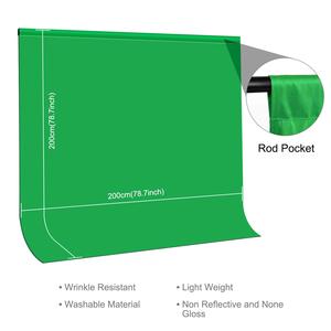 Kain Latar Belakang Fotografi PULUZ 2 X 2m Asli Pabrik, Tebal, untuk Studio Foto - Product Image 2