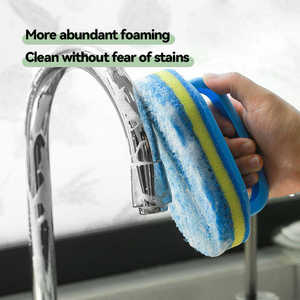 Ménage pour le nettoyage de la vaisselle des fenêtres Éponge <span class=keywords><strong>magique</strong></span> douce Gomme pour baignoire Nettoyeur de carreaux de céramique - Product Image 5