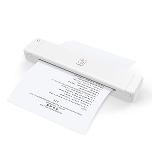 Imprimante thermique <span class=keywords><strong>portable</strong></span> Poooli MT800Q, format A4, alimentation automatique du papier, USB+, 304 DPI, compatible - Product Image 1