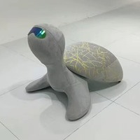 Fauteuil d'appoint moderne en forme de tortue pour enfants, canapé individuel pour salon, chaise paresseuse de salon, fabriqué en Chine