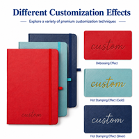 Carnets de planification en gros, plusieurs couleurs, style épuré, avec sangle, pour réunions d'affaires, directement de l'usine