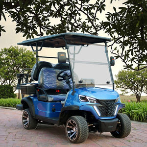 Voiturette de golf électrique 4 places de qualité promotionnelle du fabricant chinois, certifiée DOT CE GCC EEC pour les routes non publiques - Product Image 1