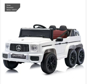 Voiture électrique pour enfants, deux places, tout-terrain, six roues, télécommandée, <span class=keywords><strong>jouet</strong></span> pour bébé, camionnette - Product Image 1