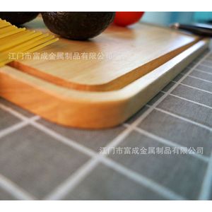 กล่องขนมปังโลหะฝาไม้ไผ่ ยี่ห้อฟู่เฉิง สำหรับเก็บขนมปังในครัว - Product Image 2
