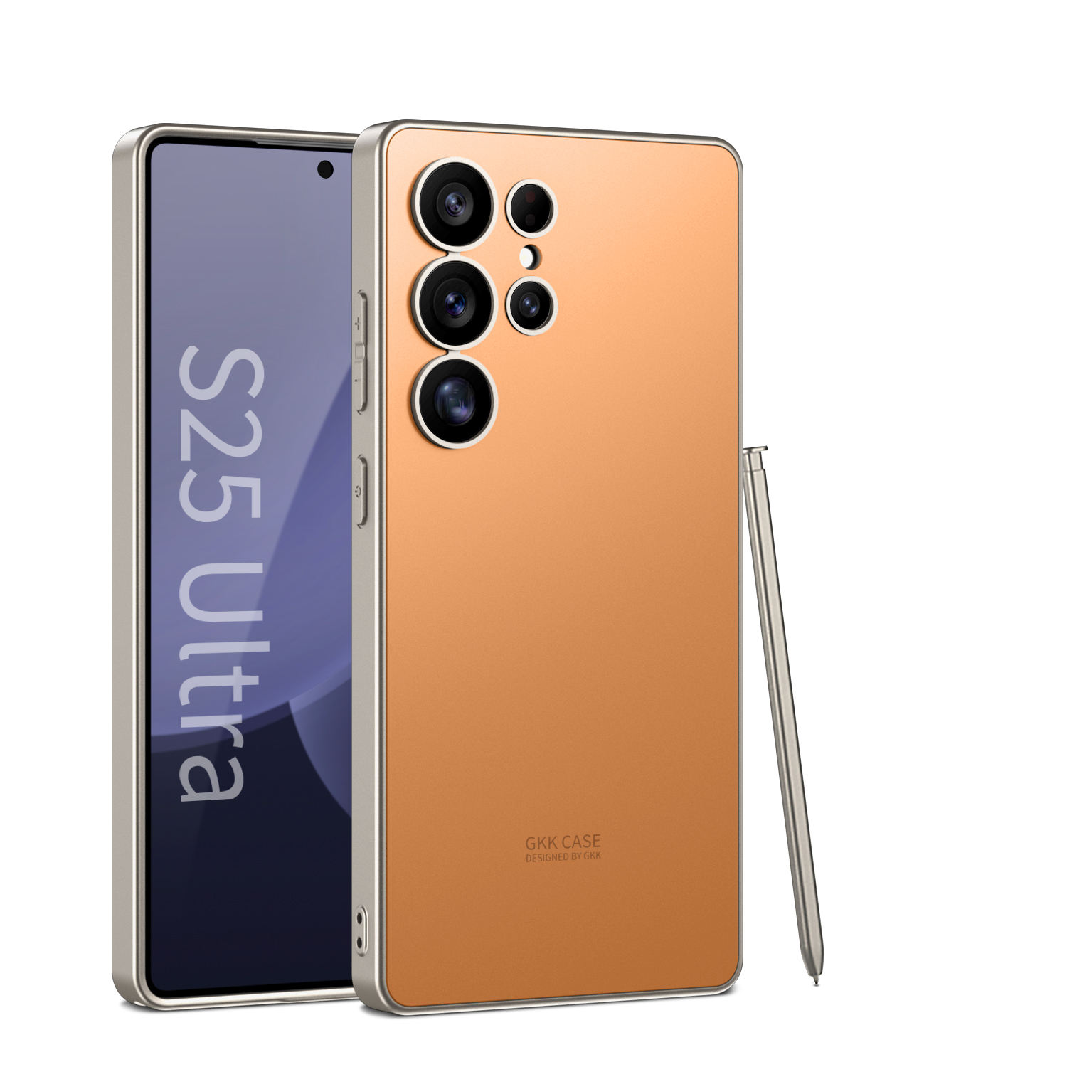 Titane Coucher De Soleil Orange