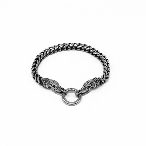 Pulsera de Acero Inoxidable 316 con Diseño de Cabeza de Dragón, Estilo Punk, Unisex, con Signo del Zodiaco, Marca Yunnique - Product Image 1