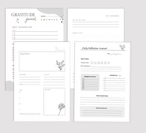 Gratitude <b>Journal</b> Custom Design File A5 Size Hardcover Leather Cover Printed High Quality Custom Text Logo Custom Page - Product Image 4