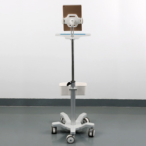 Portable flatbed trolley, multi-functional medical laptop trolley, height adjustable trolley - Product Image 4