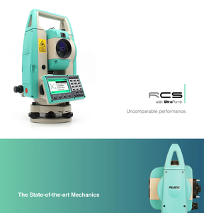 เครื่องมือทดสอบ Ruide RTS-822R10M/RCS สำหรับงานสำรวจแบบ Total Station ไม่ต้องใช้ปริซึม ความแม่นยำของมุม 2 วินาที - Product Image 4