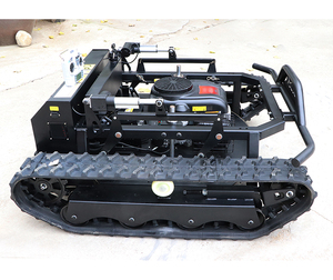 Cortacésped Robótico Híbrido a Control Remoto, de Grado Industrial, Inalámbrico, con Batería, 22HP, Corte de 900MM, para Espinas y Arbustos, Alcance de 500M - Product Image 1