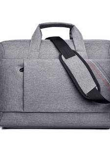 Sac à bandoulière pour ordinateur portable pour femme, sac messager léger grande capacité, sac fourre-tout et porte-documents décontracté de couleur unie - Product Image 6