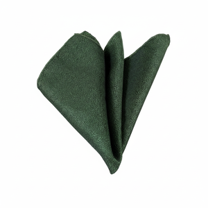 Foulard tissé en jacquard vert élégant à motifs de sable - Product Image 2
