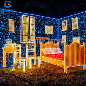 SGML40 Zigong Festival Thanksgiving Waterproof Customized Music Festival <b>Musical</b> Instruments Motif Light for Garden - Product Image 2