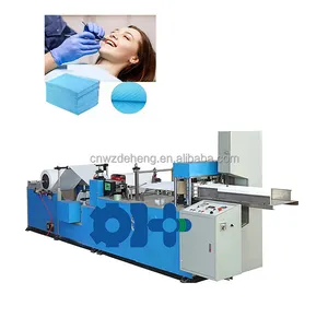 Automatic Dental Bib Pad Waterproof Mat Surgical Diaper Disposable Medical Bib Carpet Baby Sterile Tnt Patient Making Machine