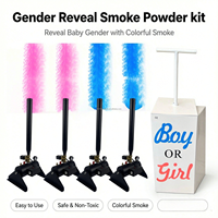 Machine à révélation du sexe et canon à poudre avec effet fumigène pour les anniversaires et les fêtes - Utilisation extérieure écologique