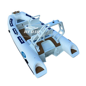 Bateau pneumatique RIB <span class=keywords><strong>420</strong></span> à coque en aluminium en V profond, rapide, en Hypalon PVC - Product Image 6