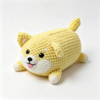 Jouet à mâcher pour chien en peluche écologique, résistant aux morsures, interactif, design animal de dessin animé, anti-ennui, pour petits et grands chiens
