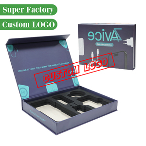 Biểu Tượng Tùy Chỉnh Màu Đen Sang Trọng Có Thể Gập Lại Từ Đóng Cửa Cuốn Sách Phong Cách Bao Bì Hộp Cho Xe Đạp Đèn Với EVA Chèn - Product Image 4