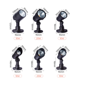 3W 6W <span class=keywords><strong>10W</strong></span> COB Led Ngoài Trời Spotlight IP65 vườn tại chỗ Đèn Ngoài Trời cảnh quan không thấm nước tăng đột biến đèn - Product Image 3