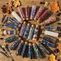 Lot de Pierres Roulées Naturelles de Quartz Rose et Citrine pour la Guérison, Éclats de Cristal pour la Décoration Intérieure, Coffret Cadeau Feng Shui