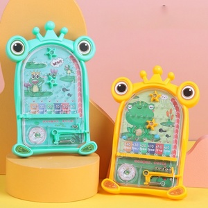 Jouet amusant de flipper de dessin animé, disque de labyrinthe 3D, petits cadeaux, puzzle de nostalgie de poche, éducatif pour la maternelle, en matériau ABS - Product Image 1