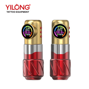 Máquina de Tatuaje Eléctrica Inalámbrica, Maquillaje Permanente, Recargable, de Acero Inoxidable, de Alta Velocidad, Desechable - Product Image 3