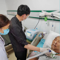 Équipement de réadaptation pulmonaire numérique intelligent portable Qijia, non invasif, pour le nettoyage des voies respiratoires et l'élimination des expectorations