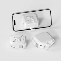 Câble Usb C rétractable 4 en 1 Câble multiple rétractable à chargement rapide Câble de chargement USB Type-C 3 en 1